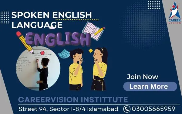 Banner image banner of spoken english language course in islamabad Rawalpindi