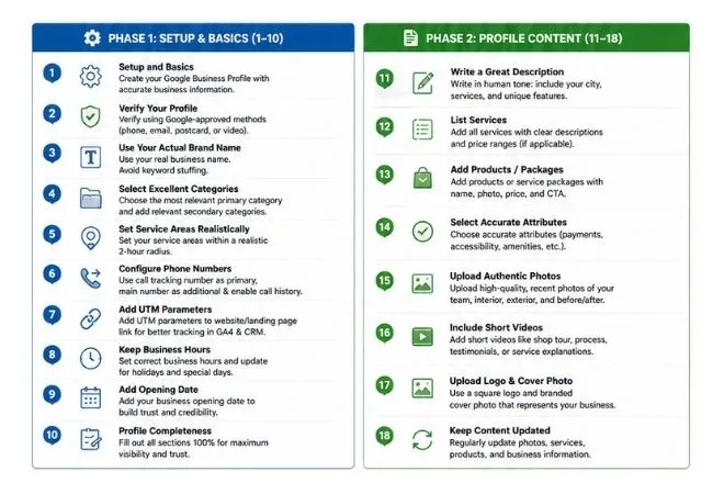 optimized Google Business Profile GMB Local SEO increase your visibility in Google Search and Google Maps, helping customers find, call, visit, and trust your business.