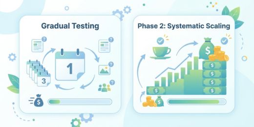 A/B gradual Split Testing