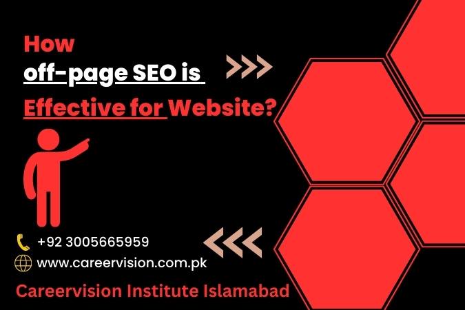 Blog image for how on-page and off-page SEO effective blog for training course in islamabad