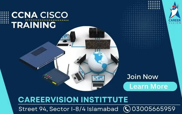 computer Course banner for CCNA course in islamabad CISCO Networking course