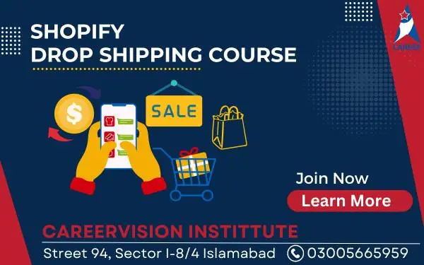 Training image for Shopify Dropshipping Course in islamabad Rawalpindi Pakistan